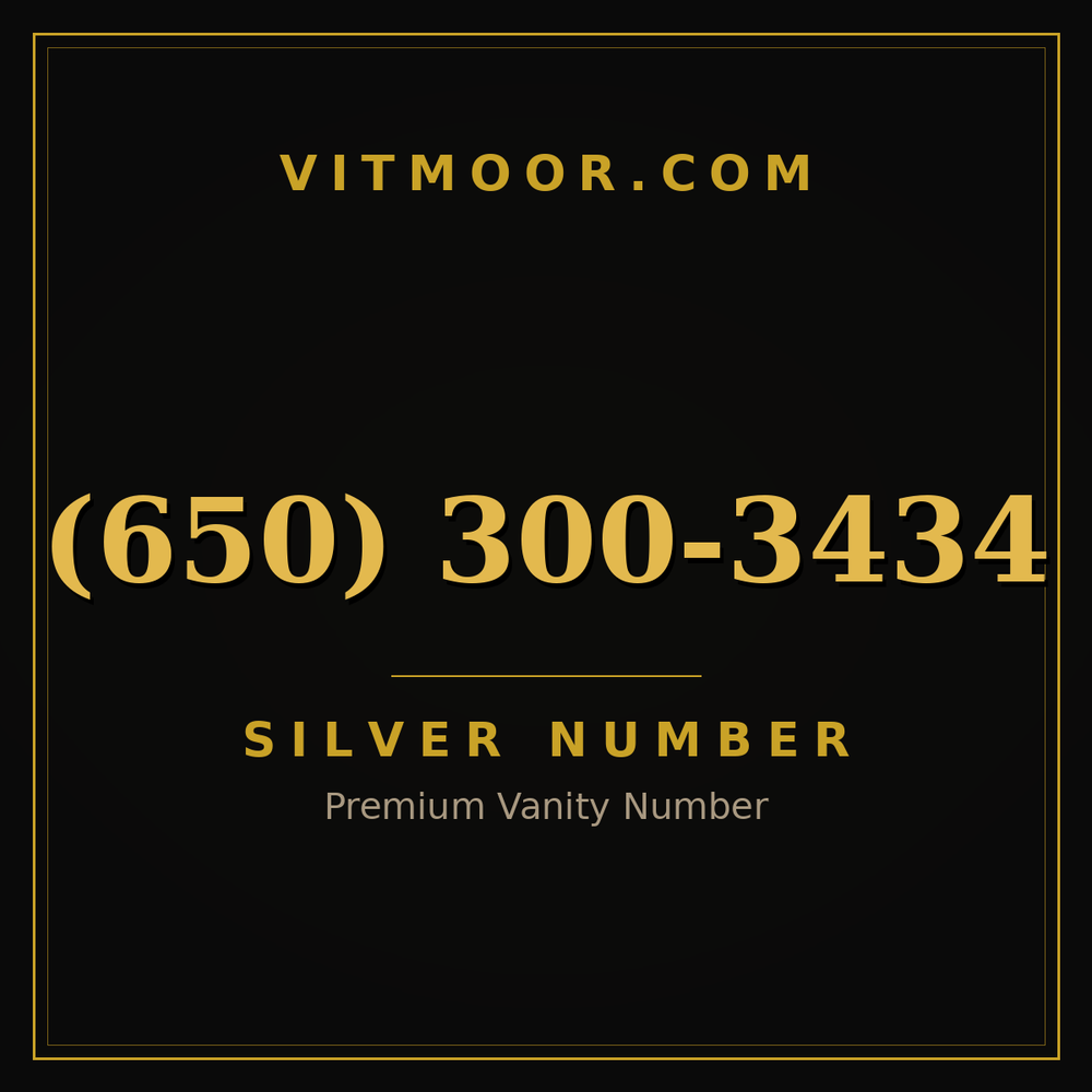 650 300-3434