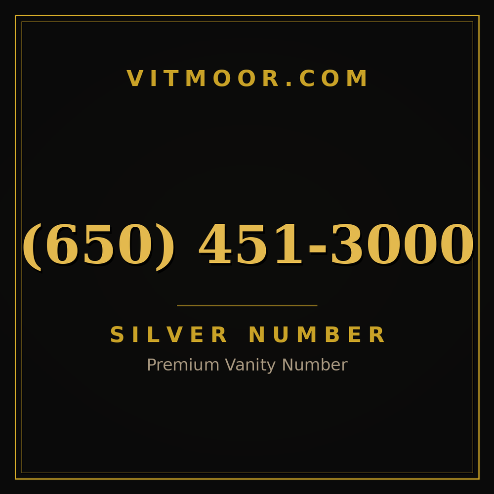 650 451-3000