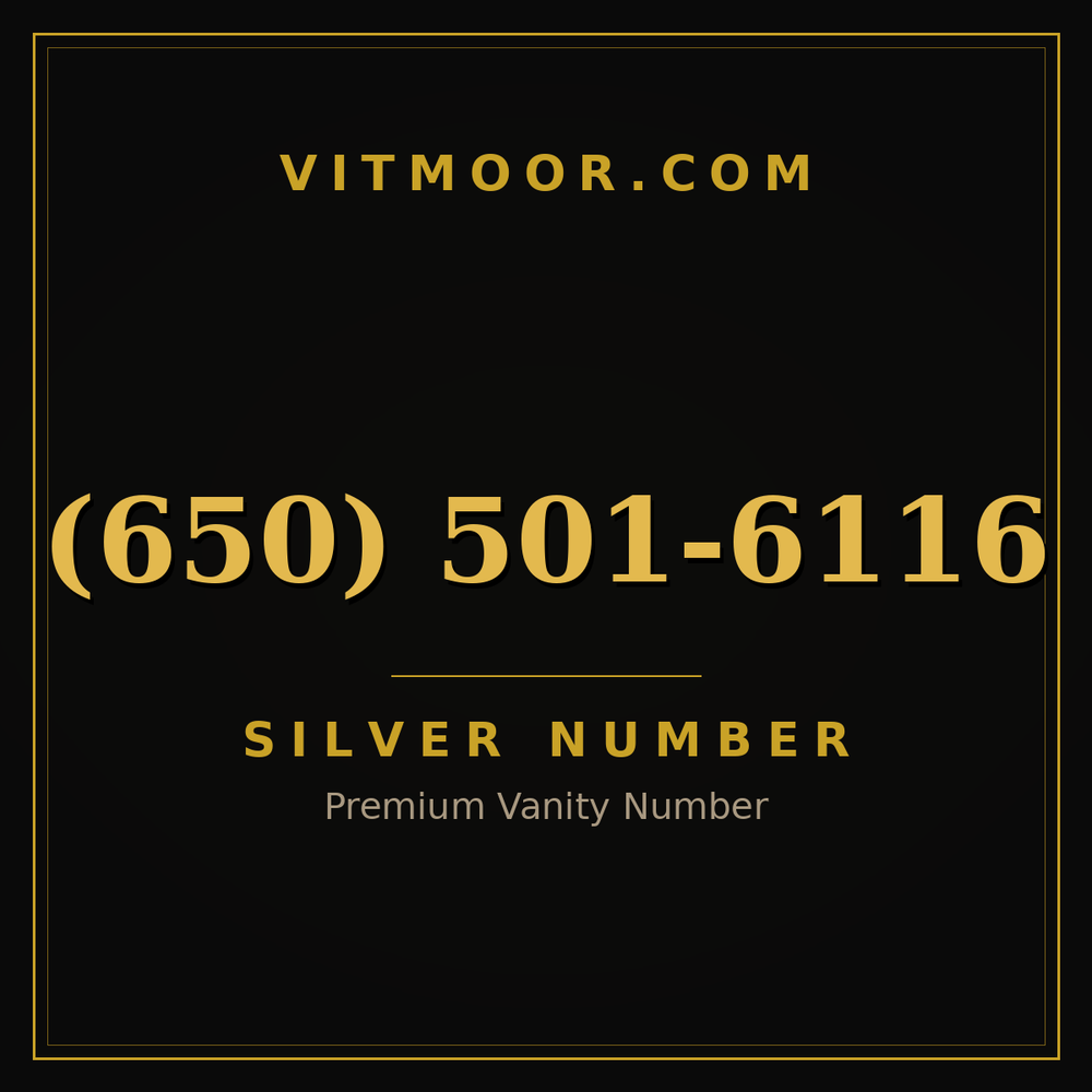 650 501-6116