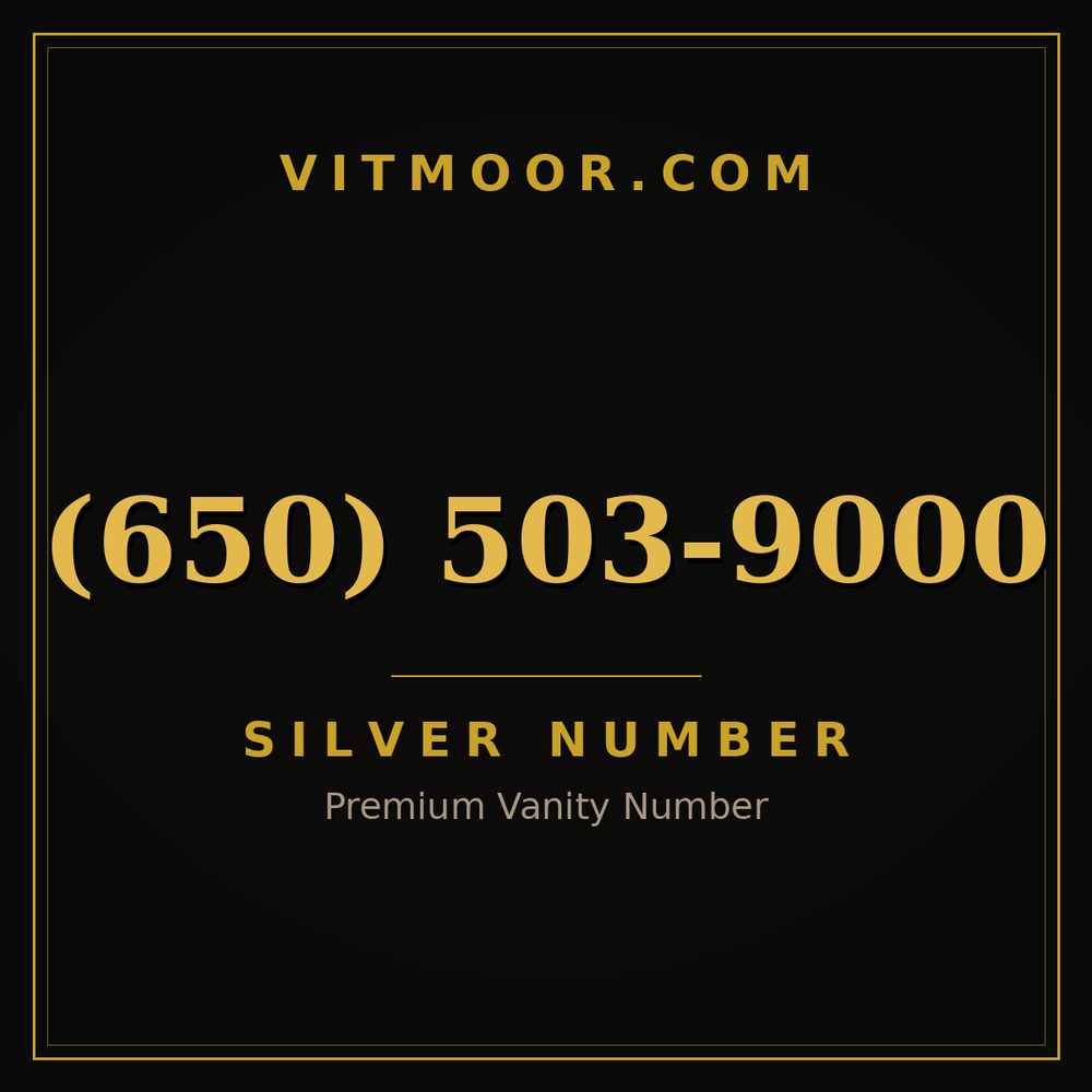 650 503-9000