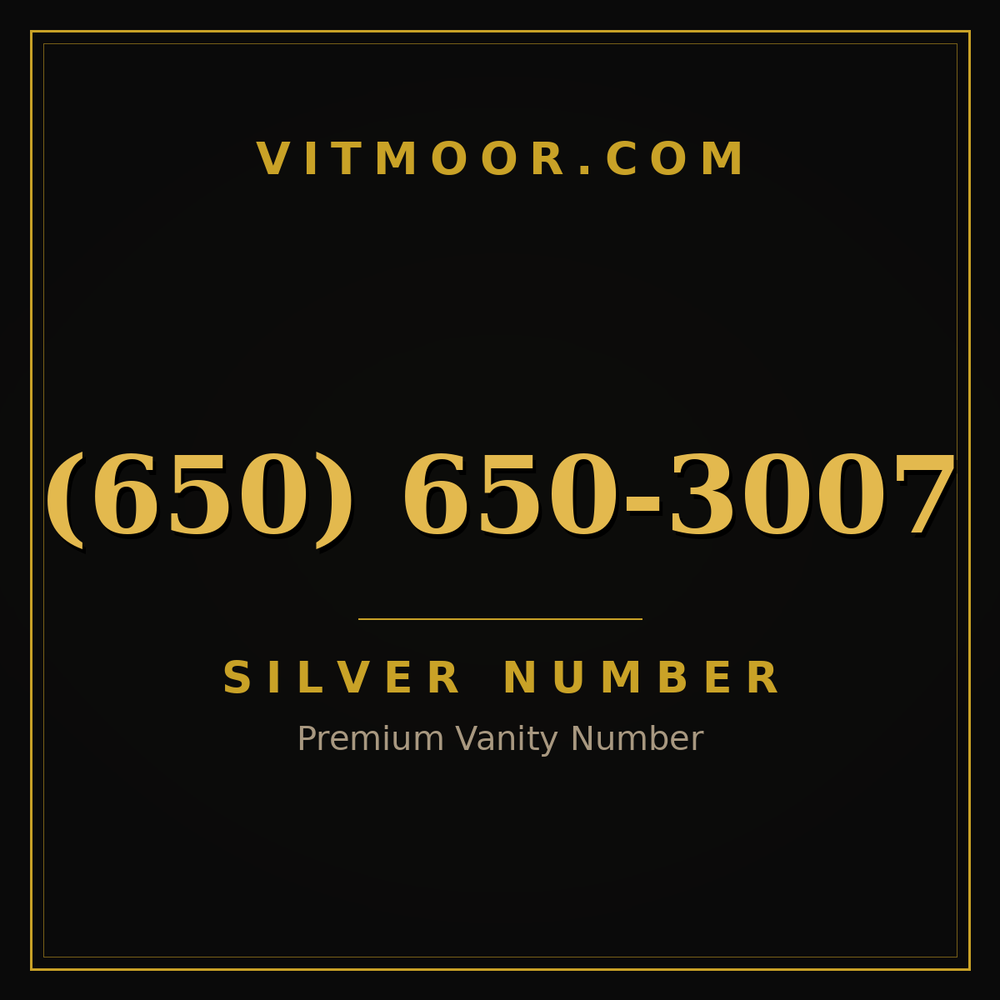650 650-3007
