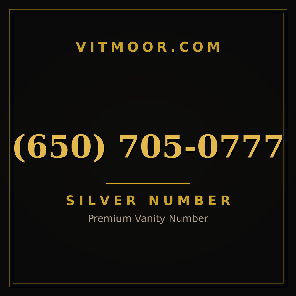 650 705-0777