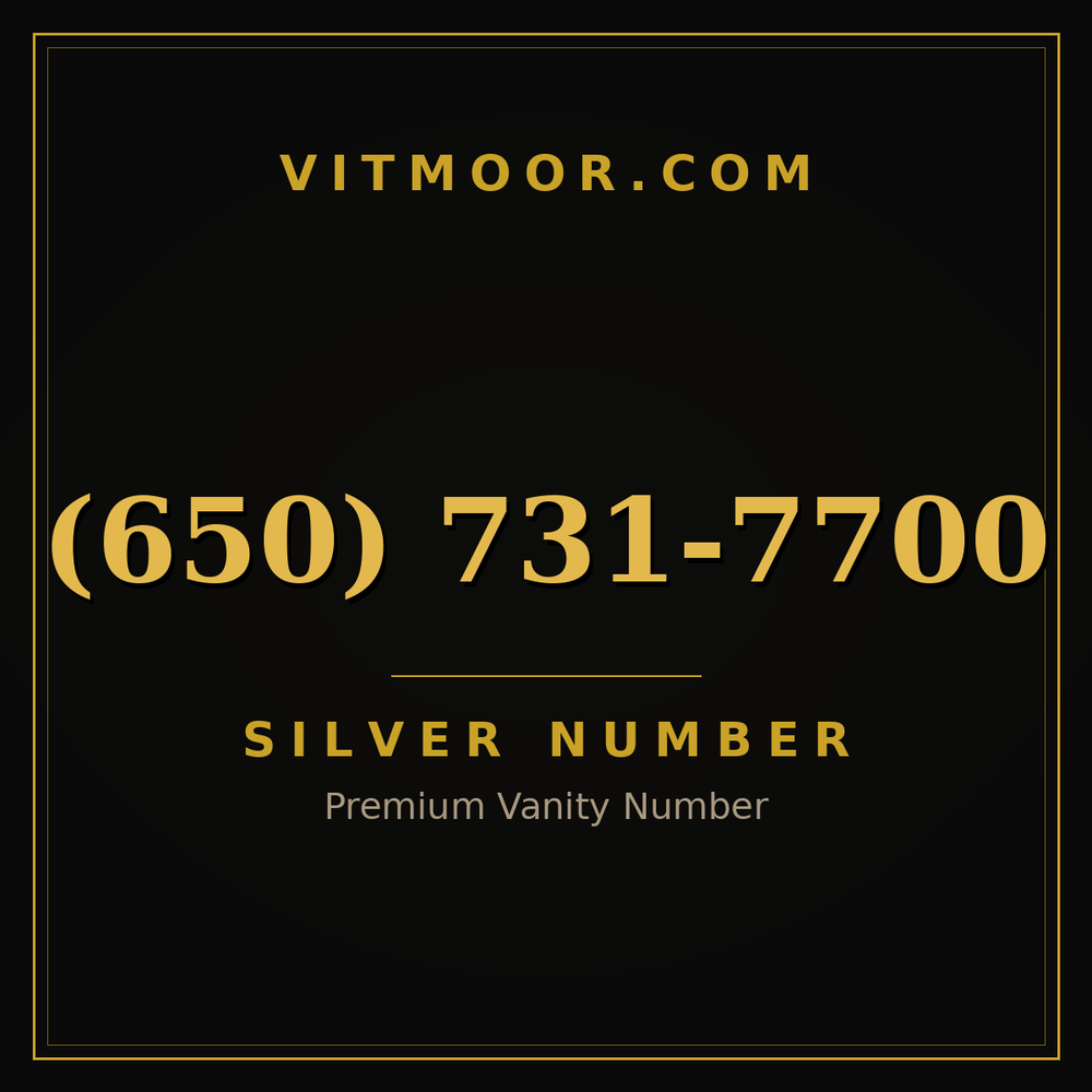 650 731-7700