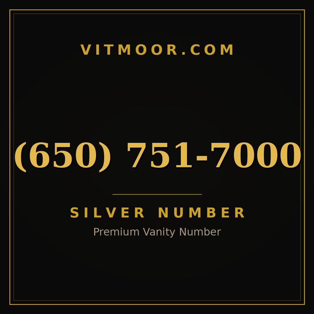 650 751-7000