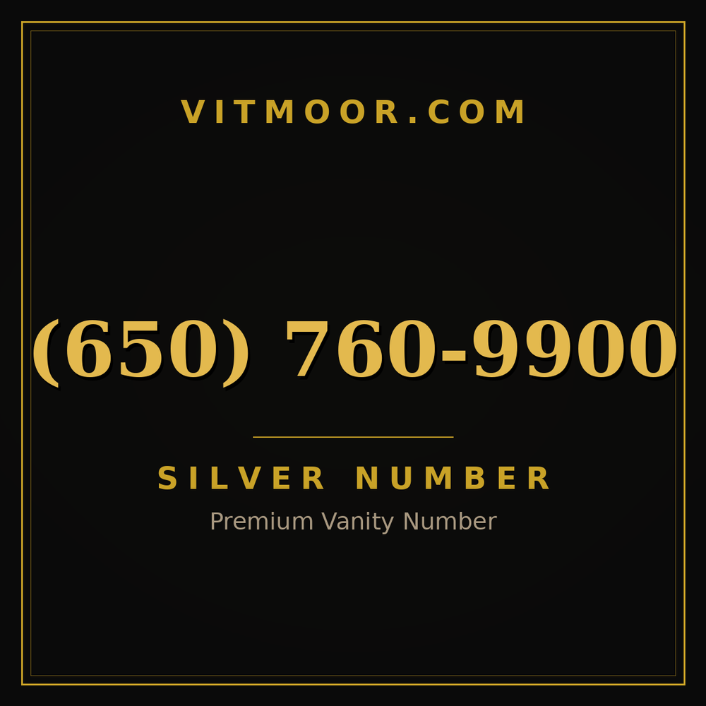 650 760-9900