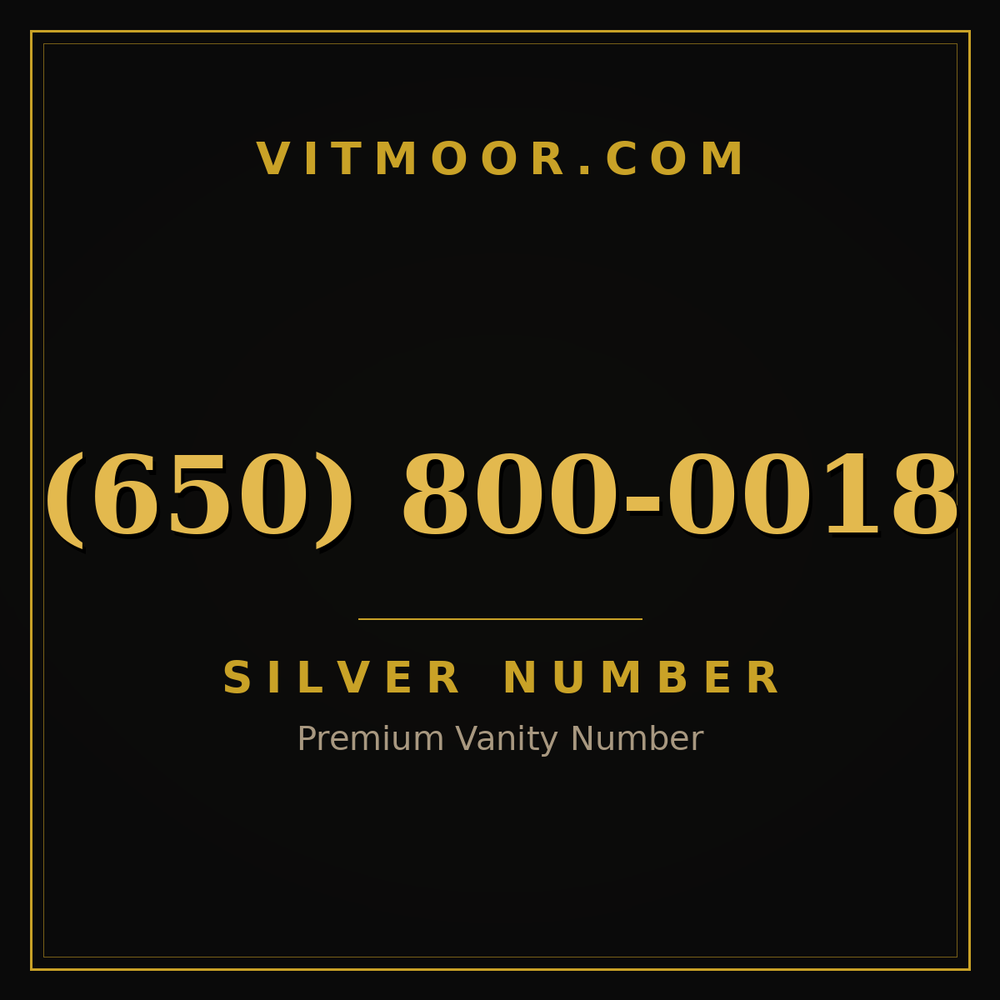 650 800-0018