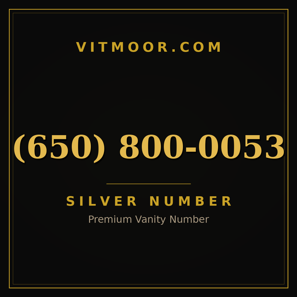 650 800-0053
