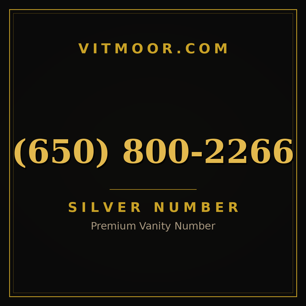 650 800-2266