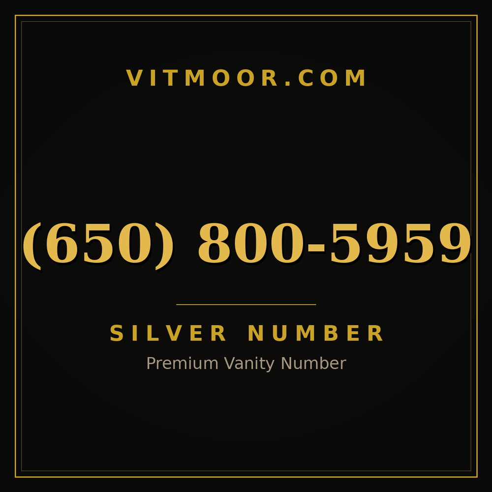 650 800-5959