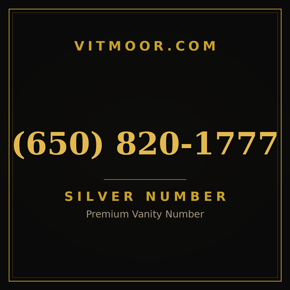 650 820-1777