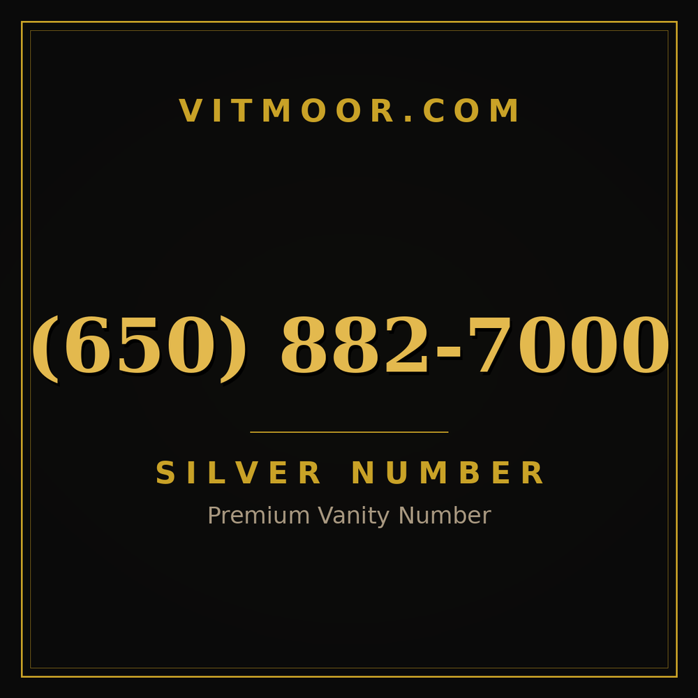 650 882-7000