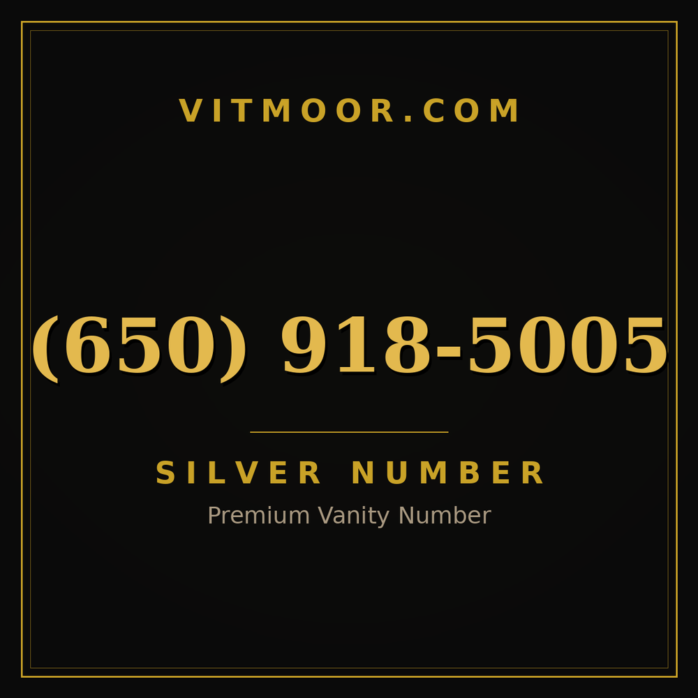 650 918-5005