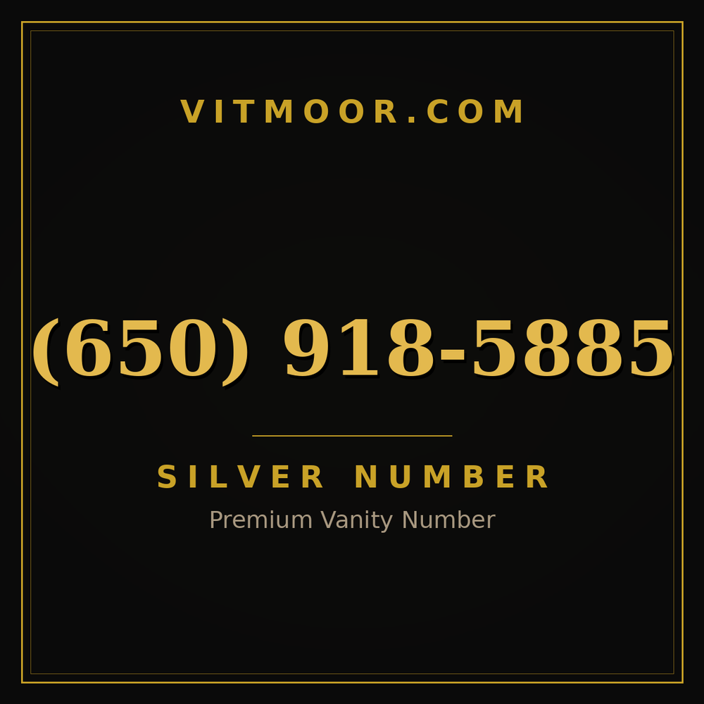 650 918-5885