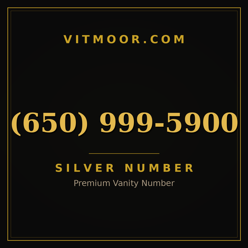 650 999-5900