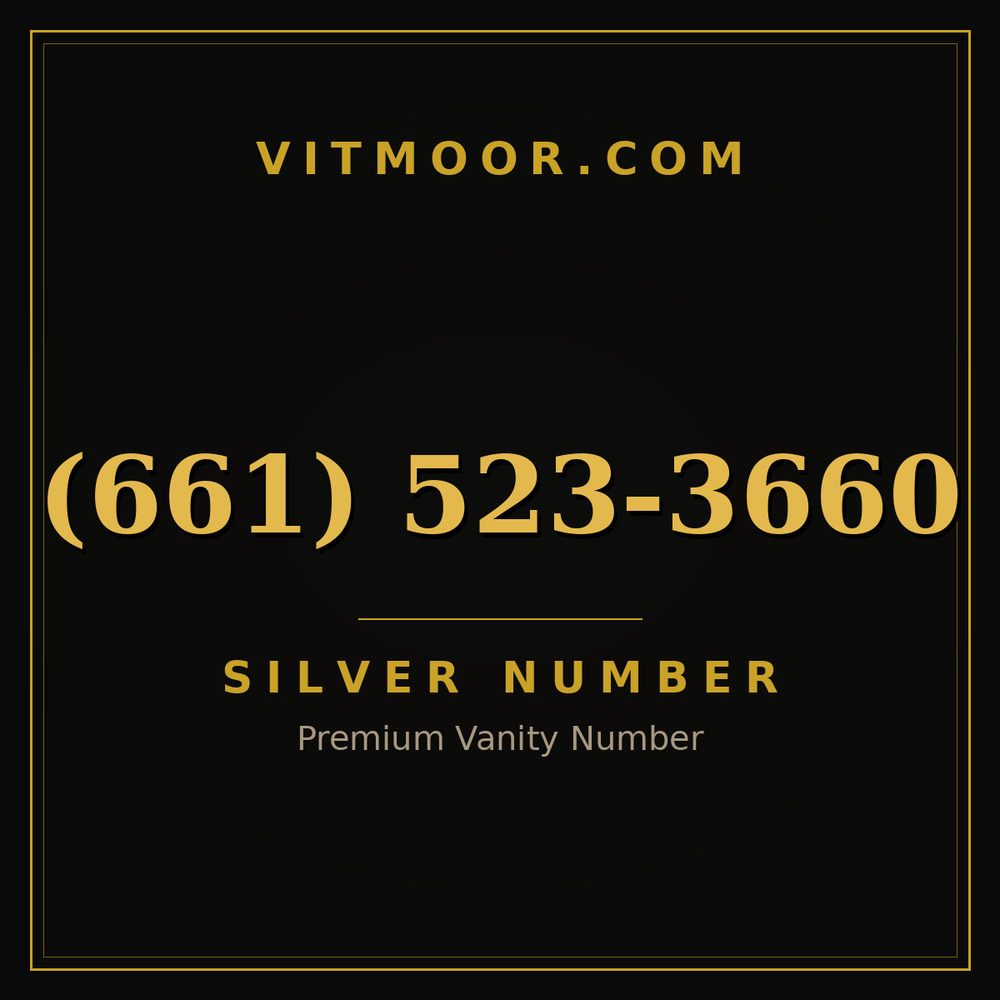 661 523-3660