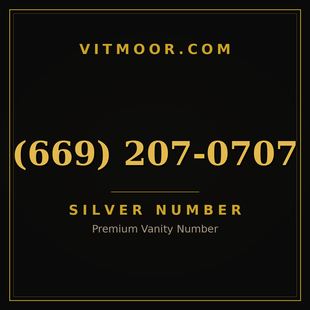 669 207-0707