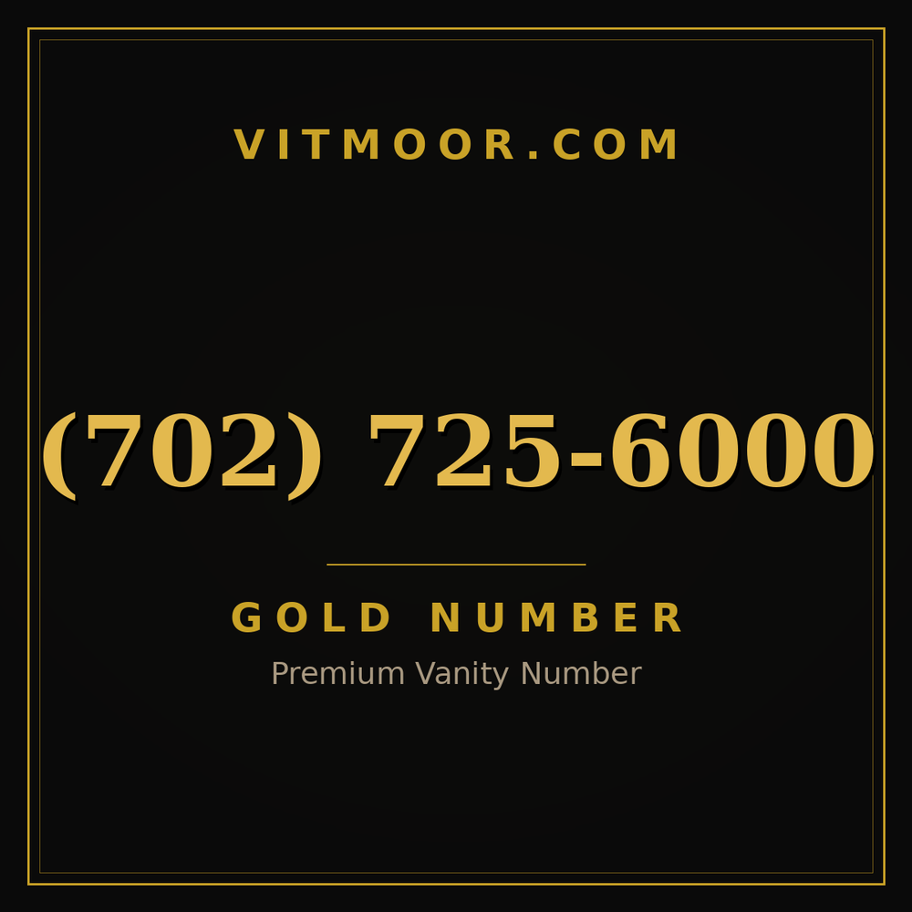 702 725-6000