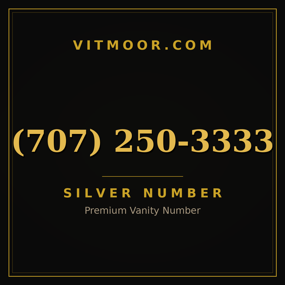 707 250-3333