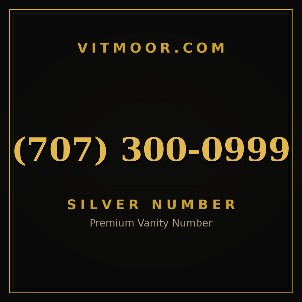 707 300-0999