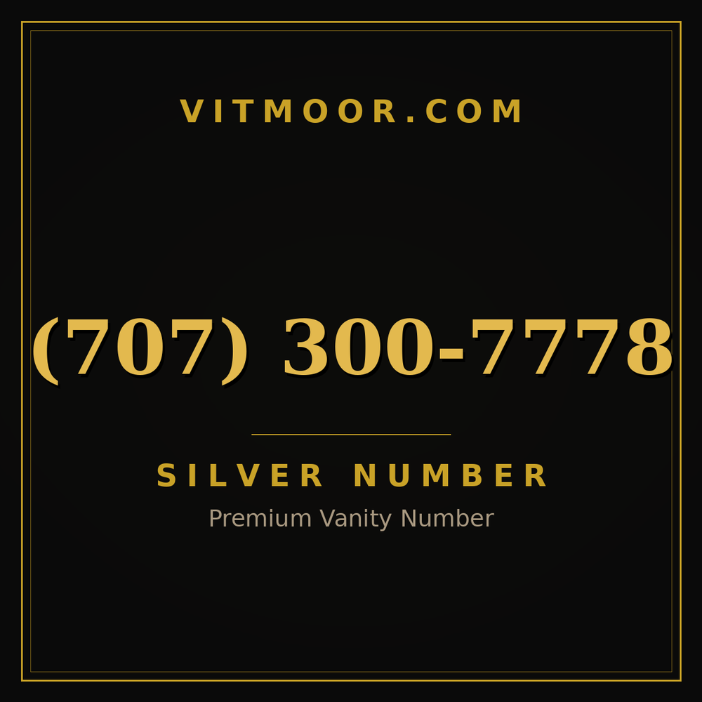 707 300-7778