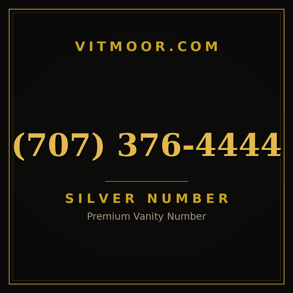 707 376-4444