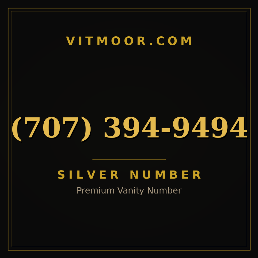 707 394-9494