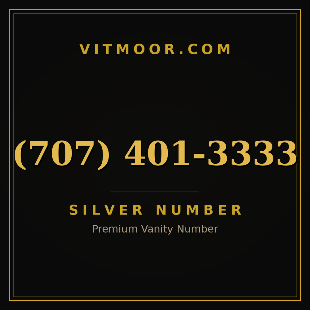 707 401-3333