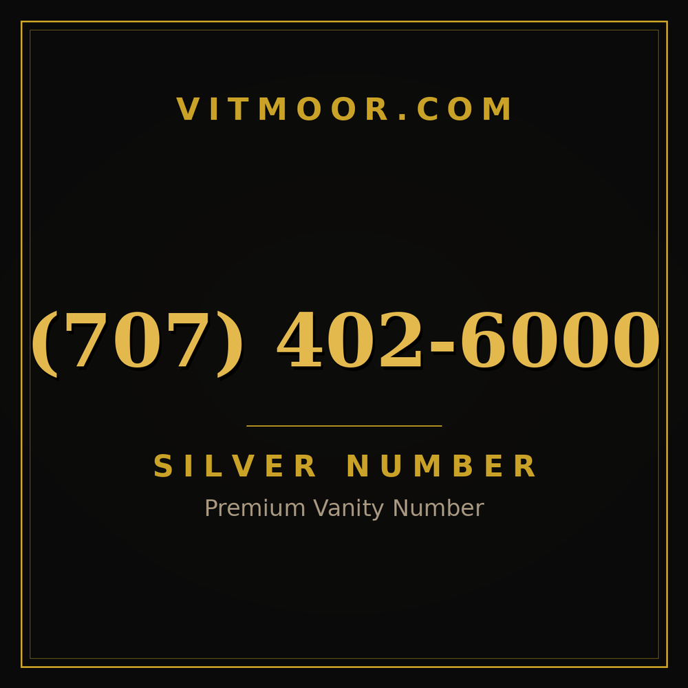 707 402-6000