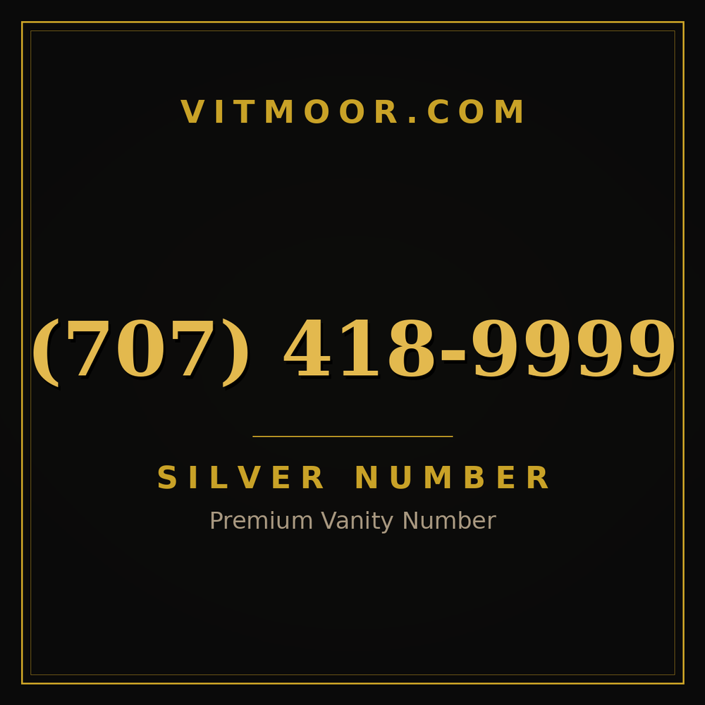 707 418-9999