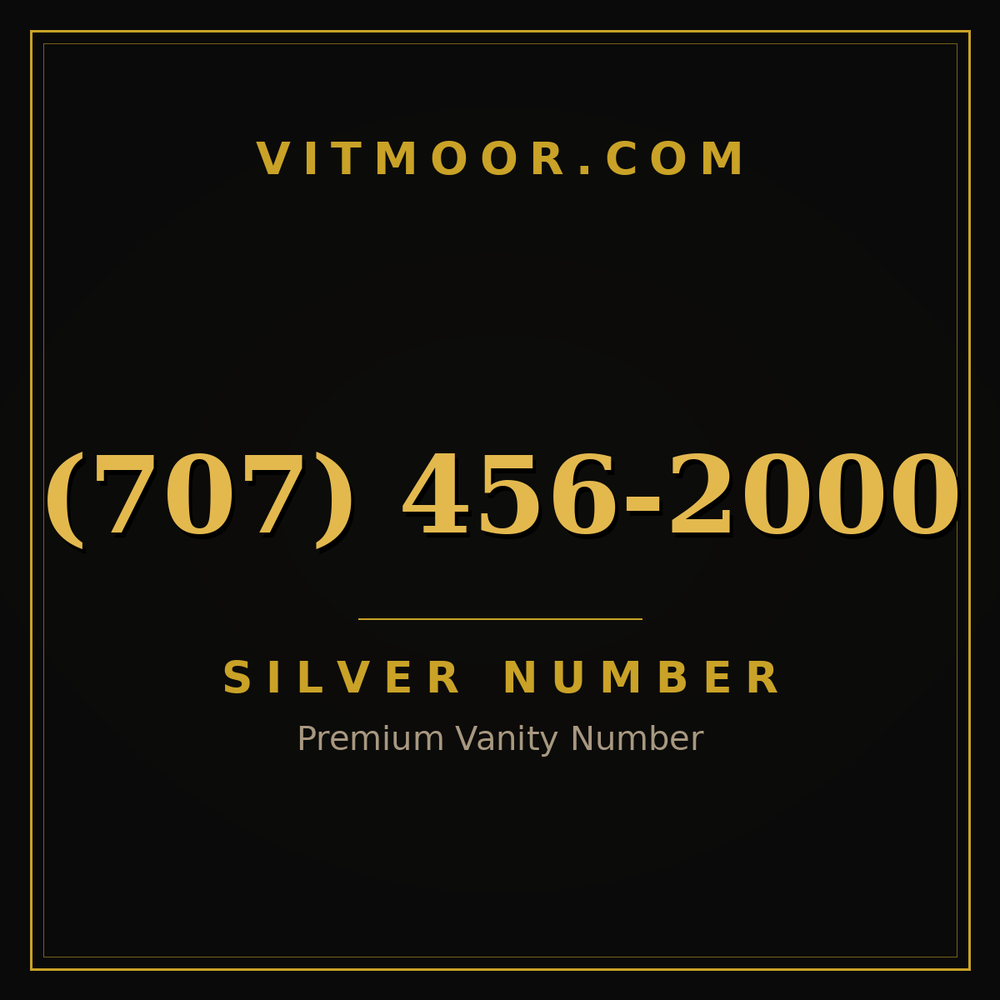 707 456-2000