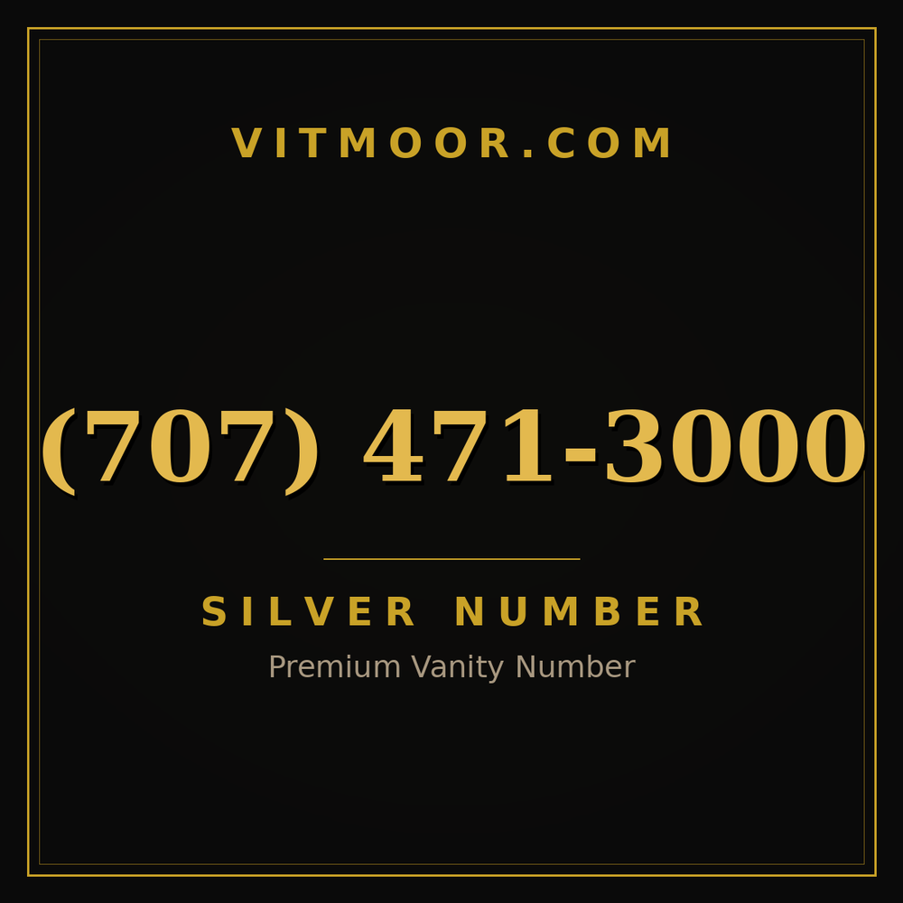 707 471-3000