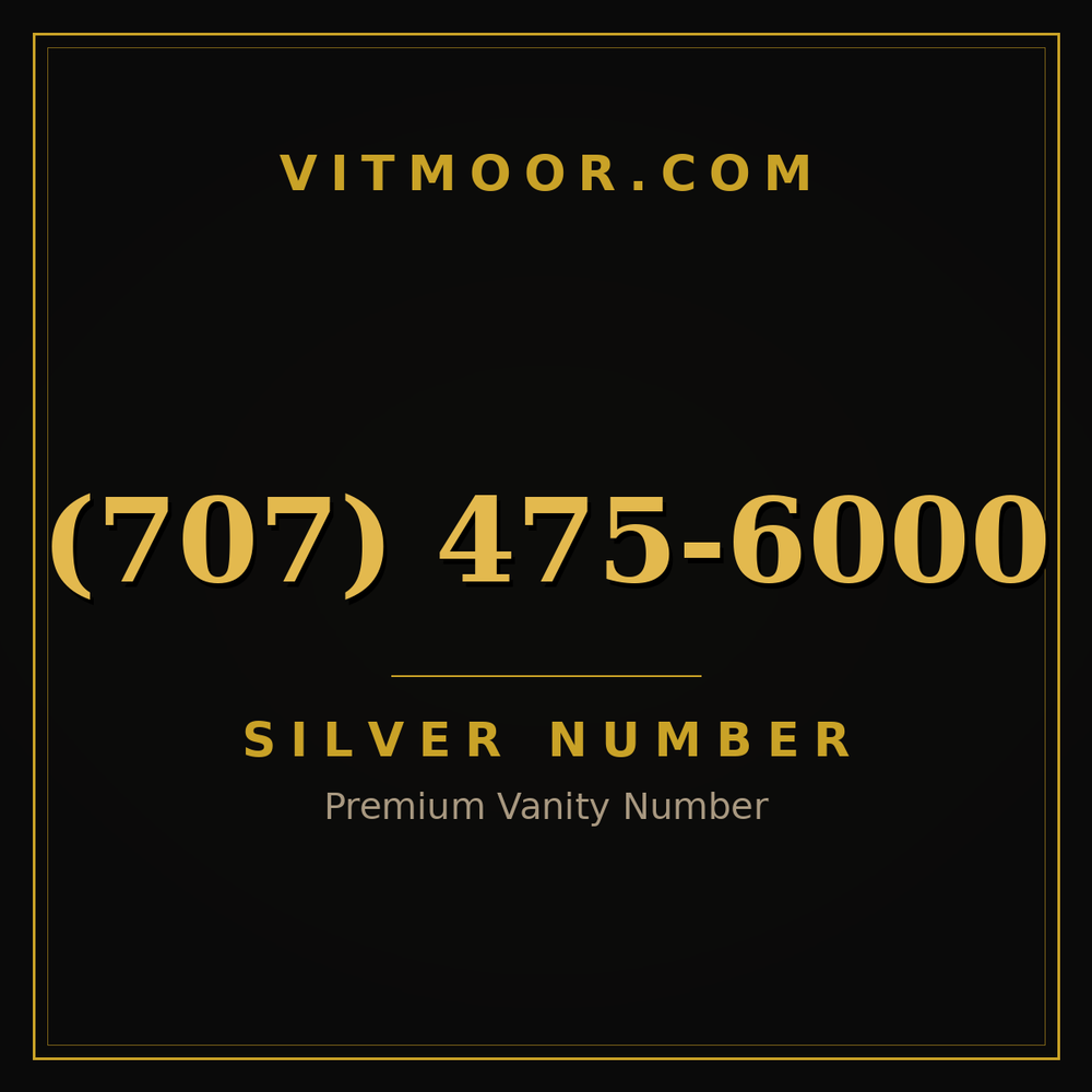 707 475-6000