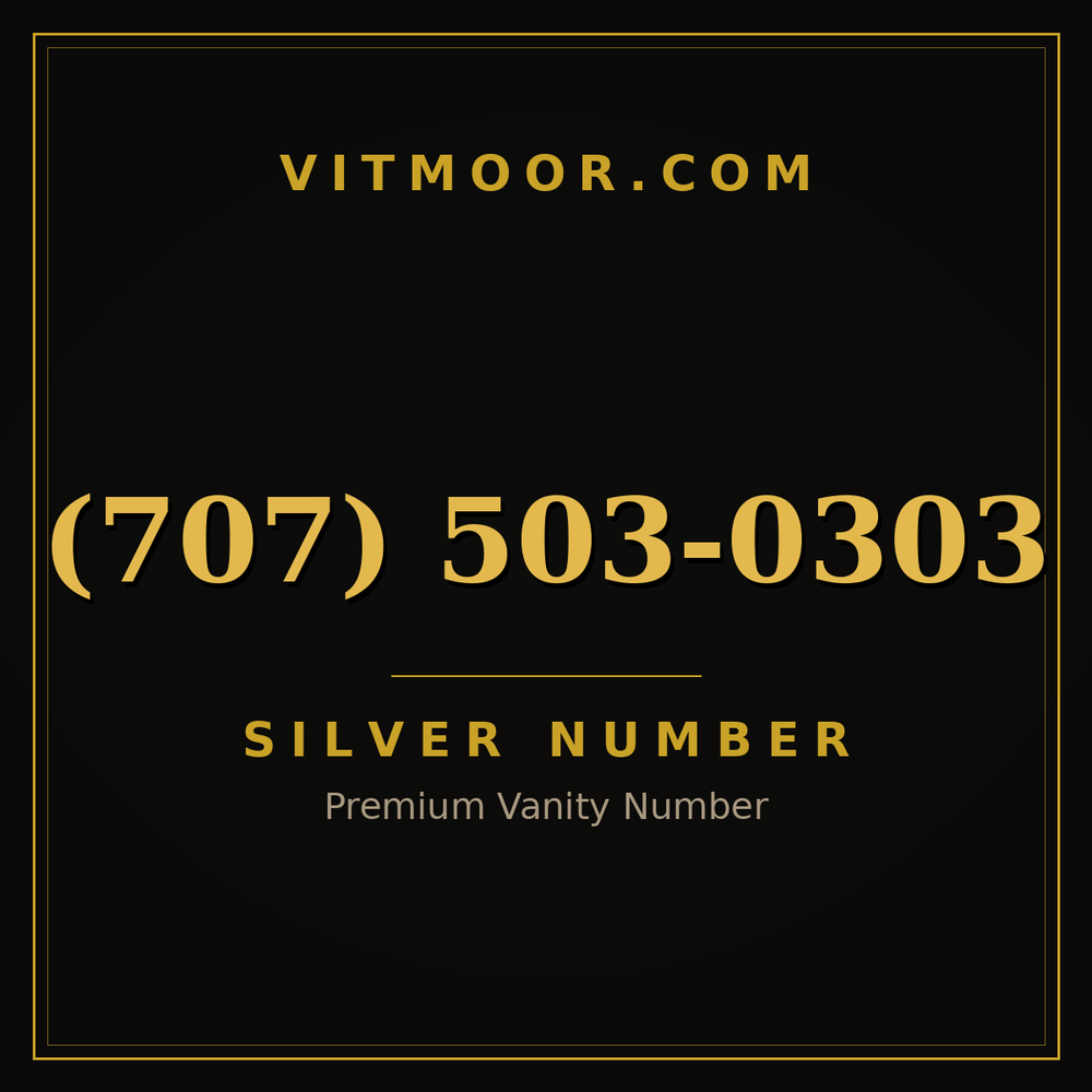 707 503-0303