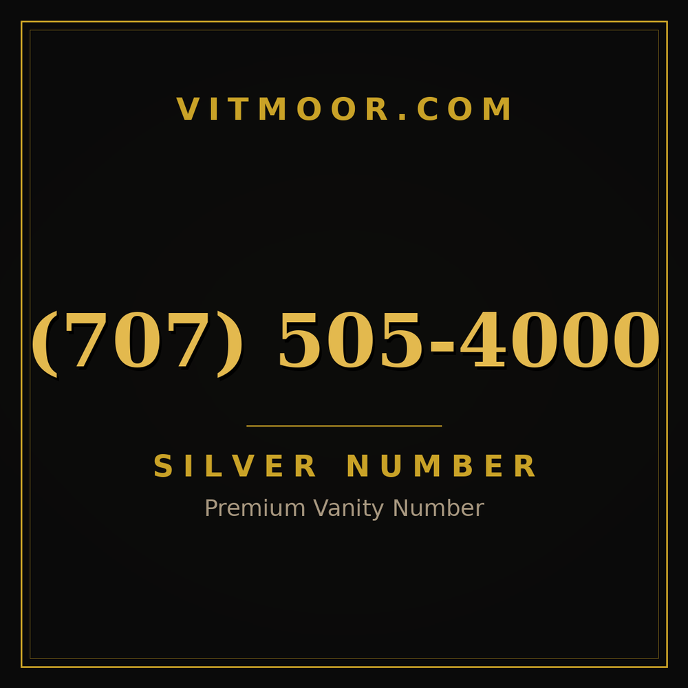 707 505-4000