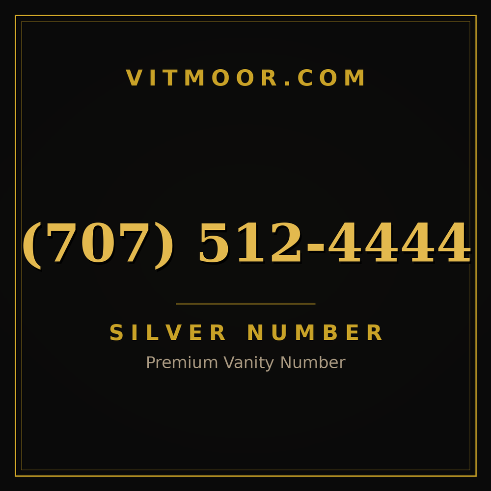 707 512-4444