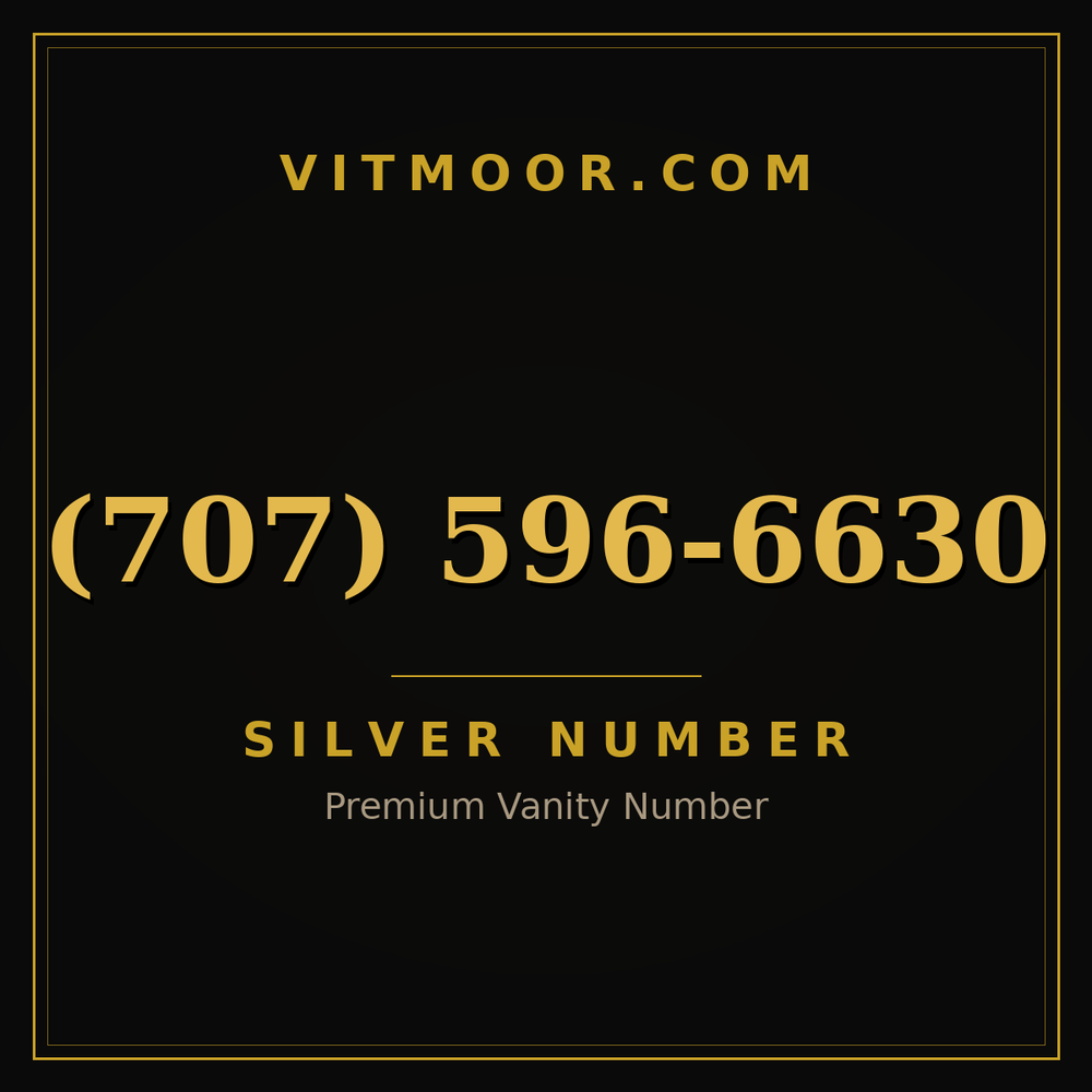 707 596-6630
