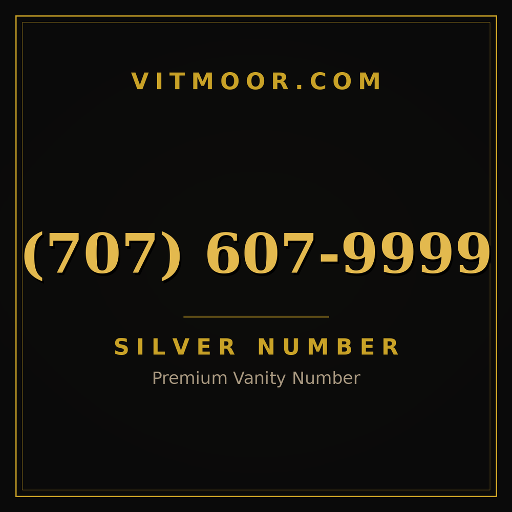 707 607-9999