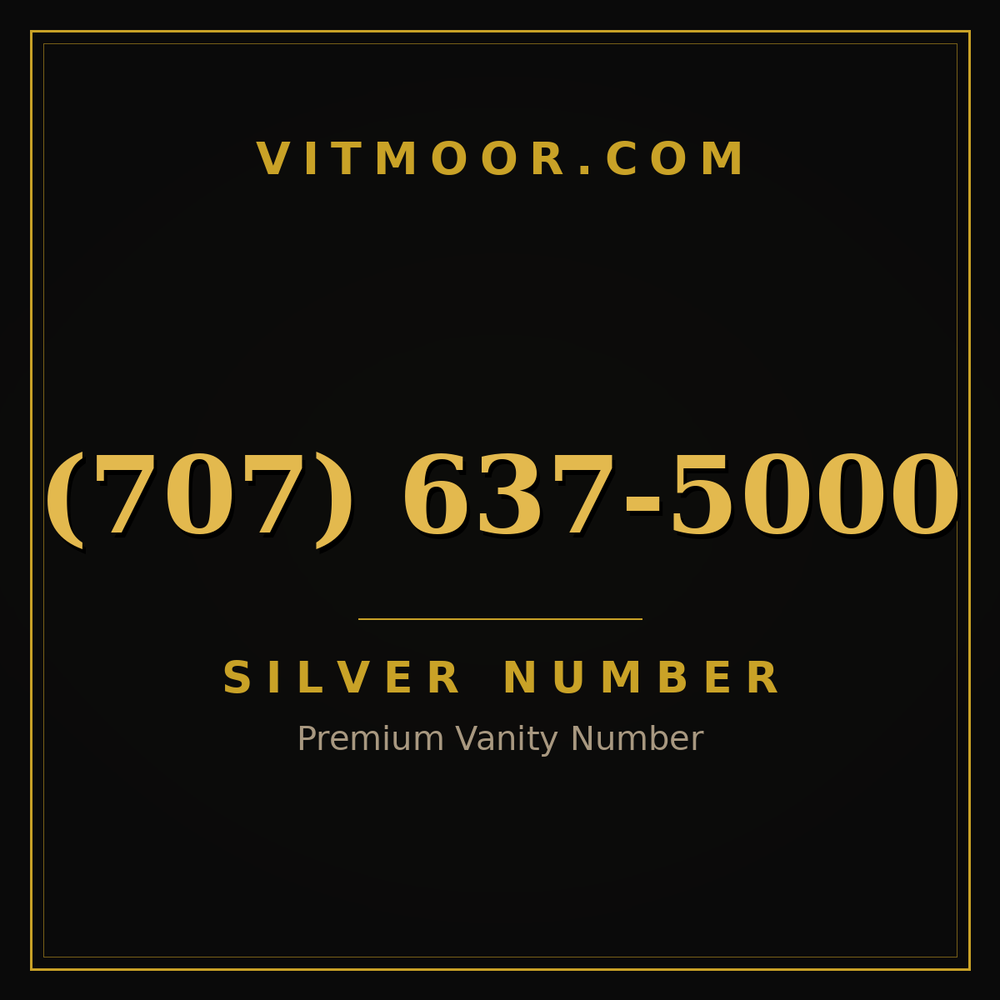707 637-5000