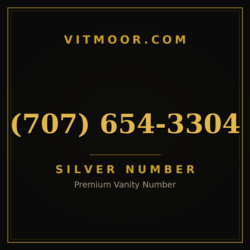 707 654-3304