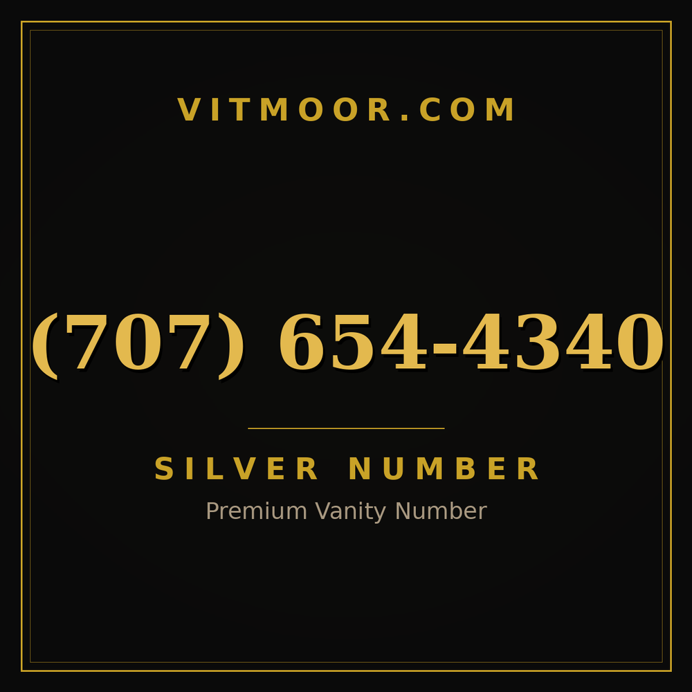 707 654-4340