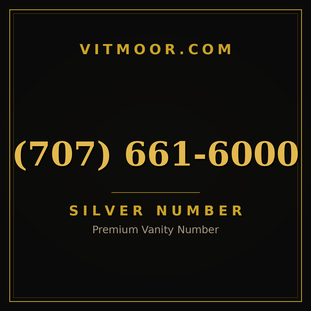 707 661-6000