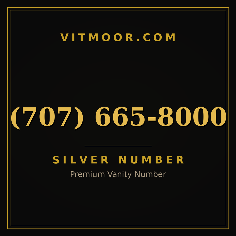 707 665-8000