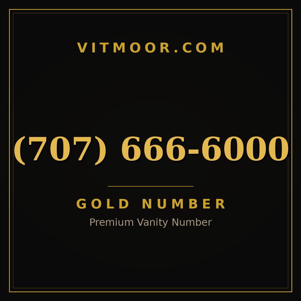 707 666-6000