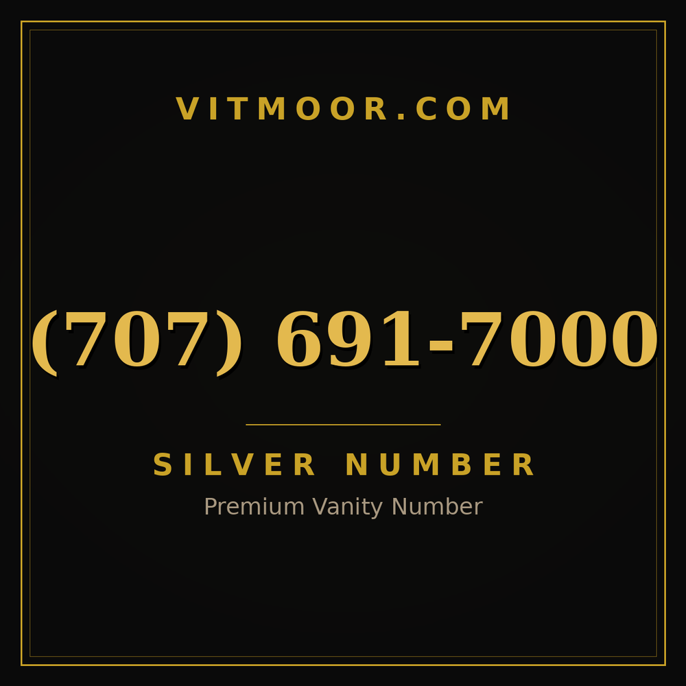 707 691-7000