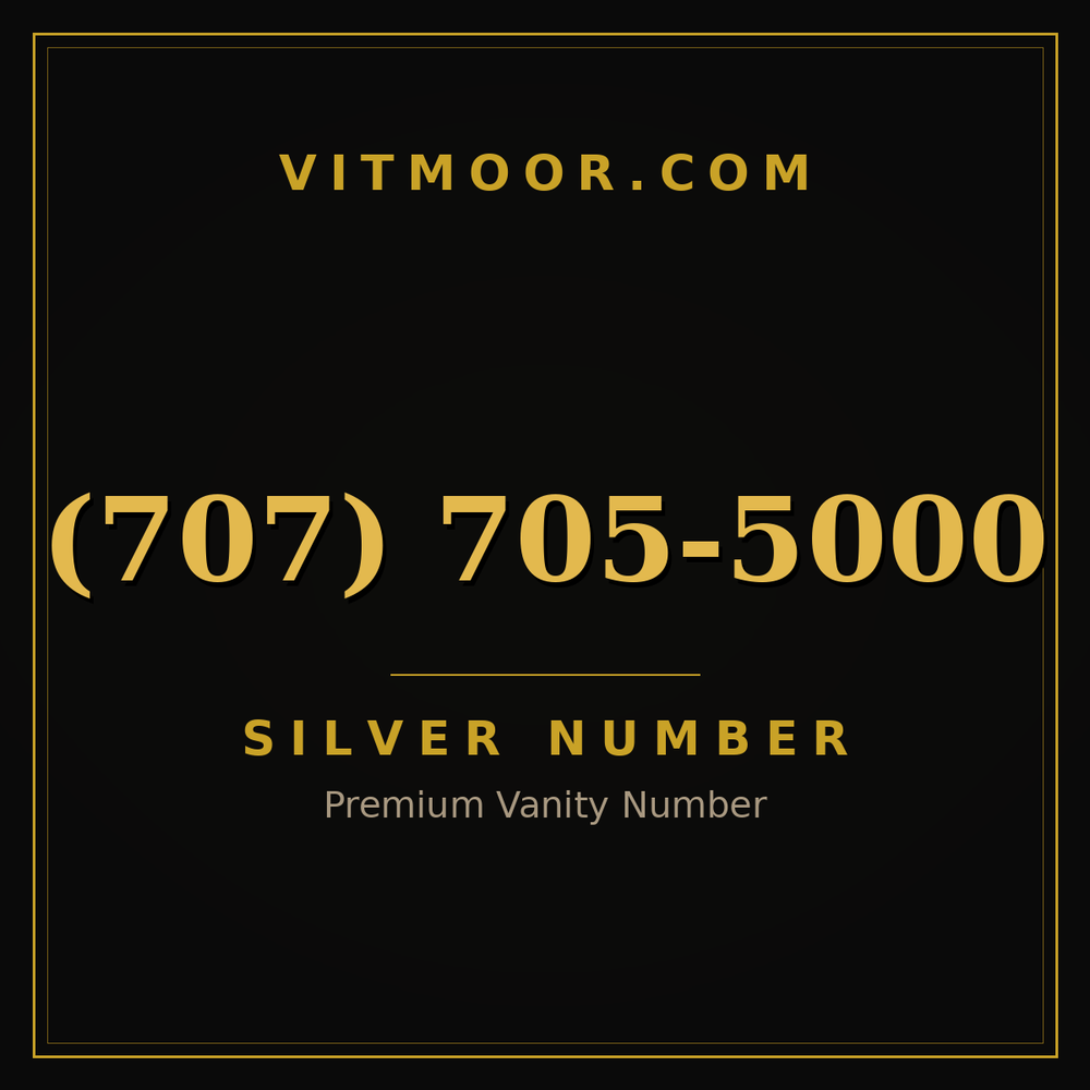 707 705-5000