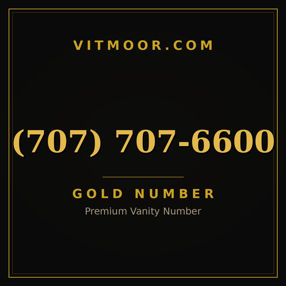 707 707-6600