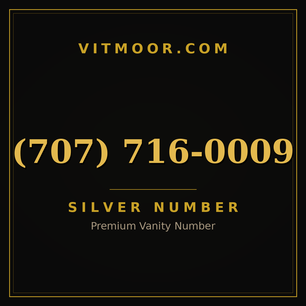 707 716-0009