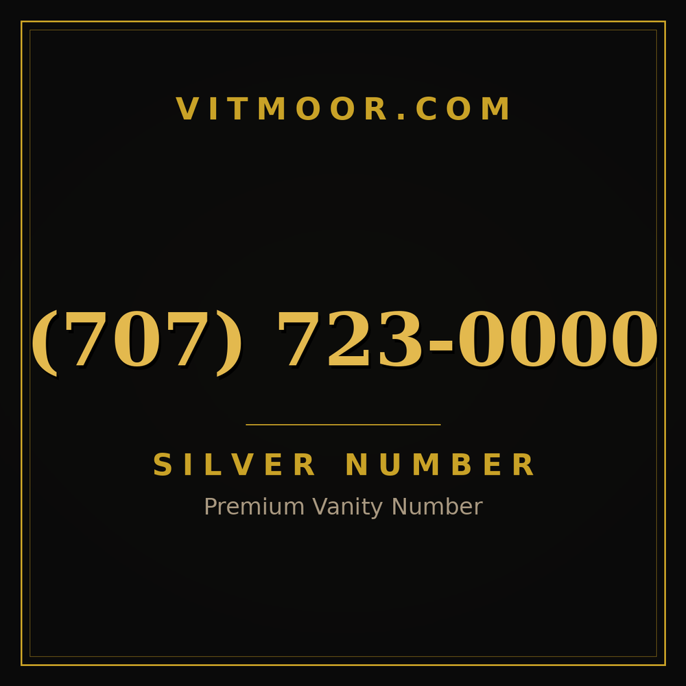 707 723-0000