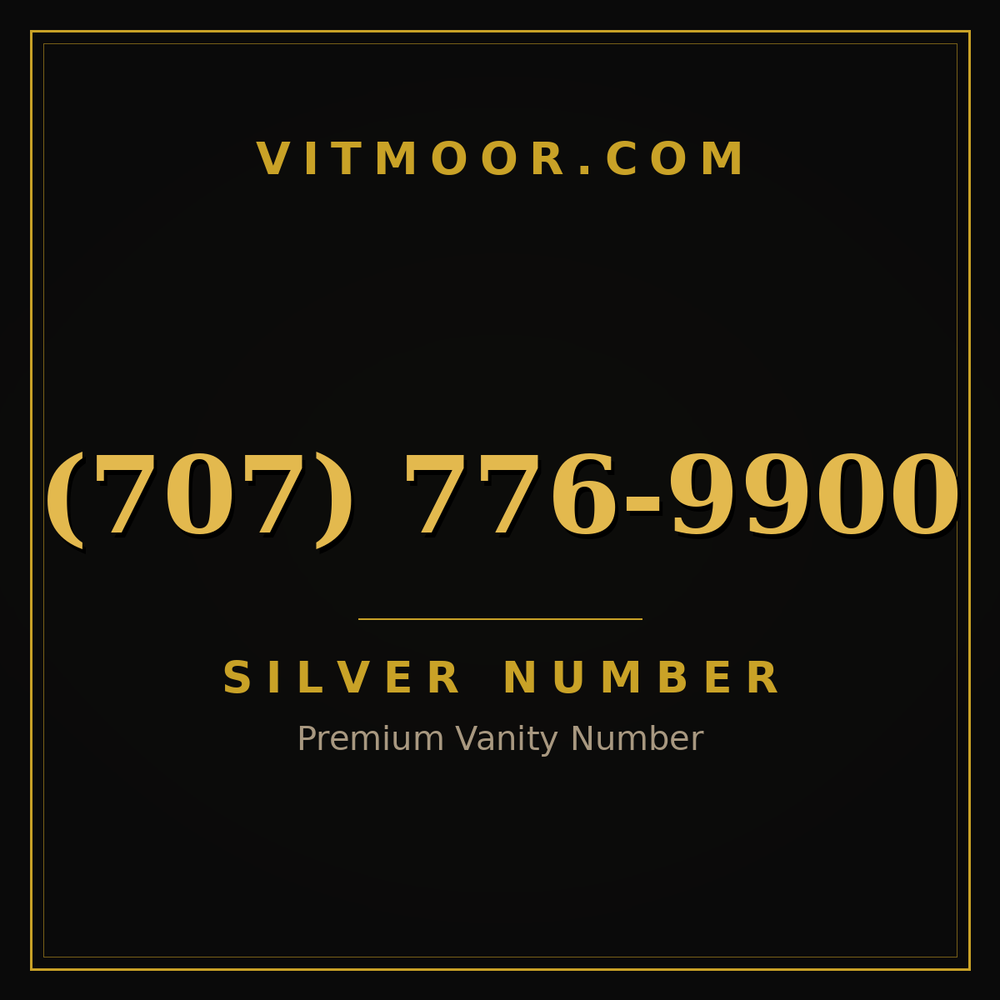 707 776-9900