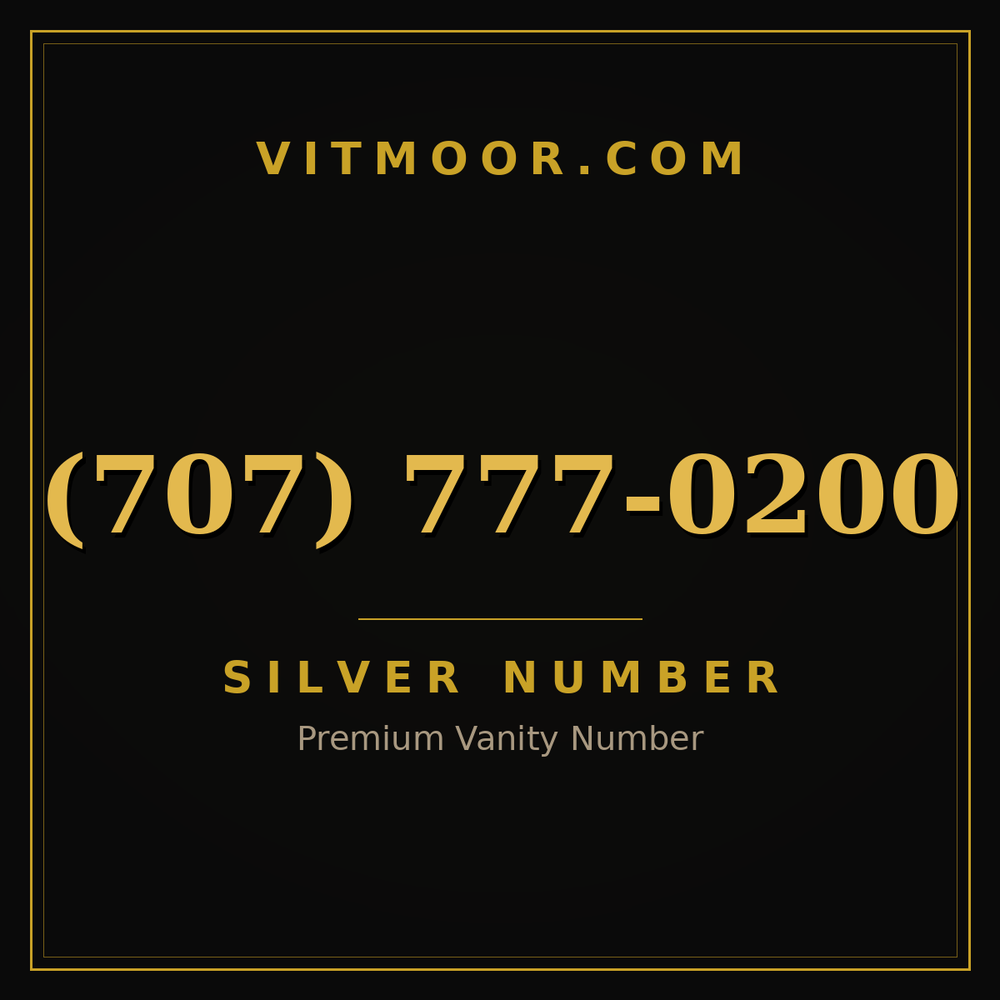 707 777-0200